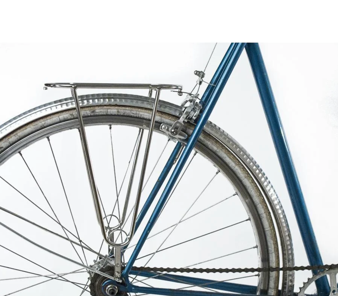 Velo Orange Constructeur Rear Rack: Polished Stainless Steel