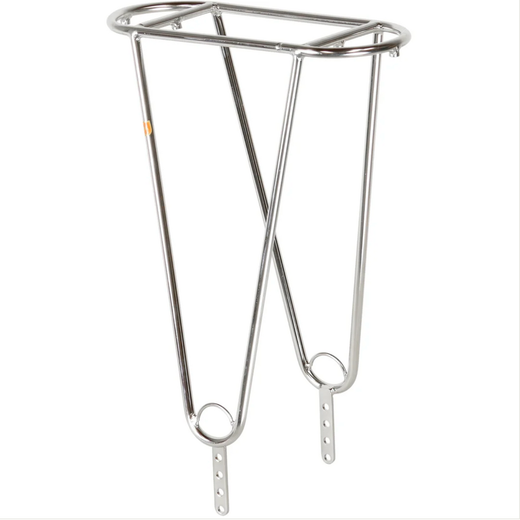 Velo Orange Constructeur Rear Rack: Polished Stainless Steel