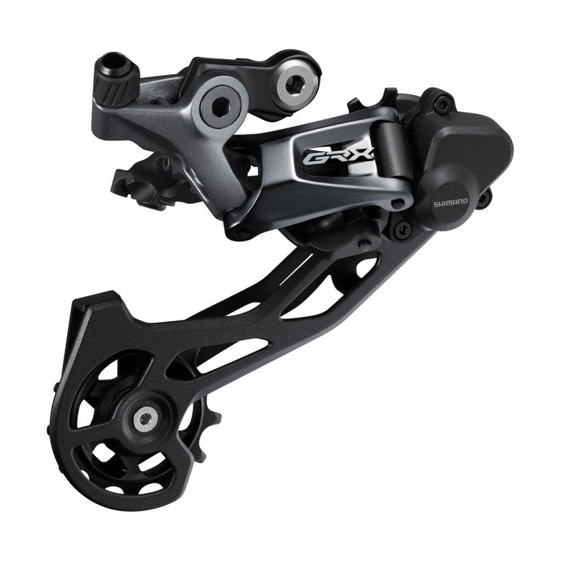 Shimano GRX RD-RX810 Rear Derailleur - 11-Speed, Long Cage, Black, With Clutch, For 2x