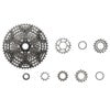 Shimano XTR CS-M9200-12 Cassette - 12-Speed, 10-51t, Hyperglide+, Micro Spline, Gray
