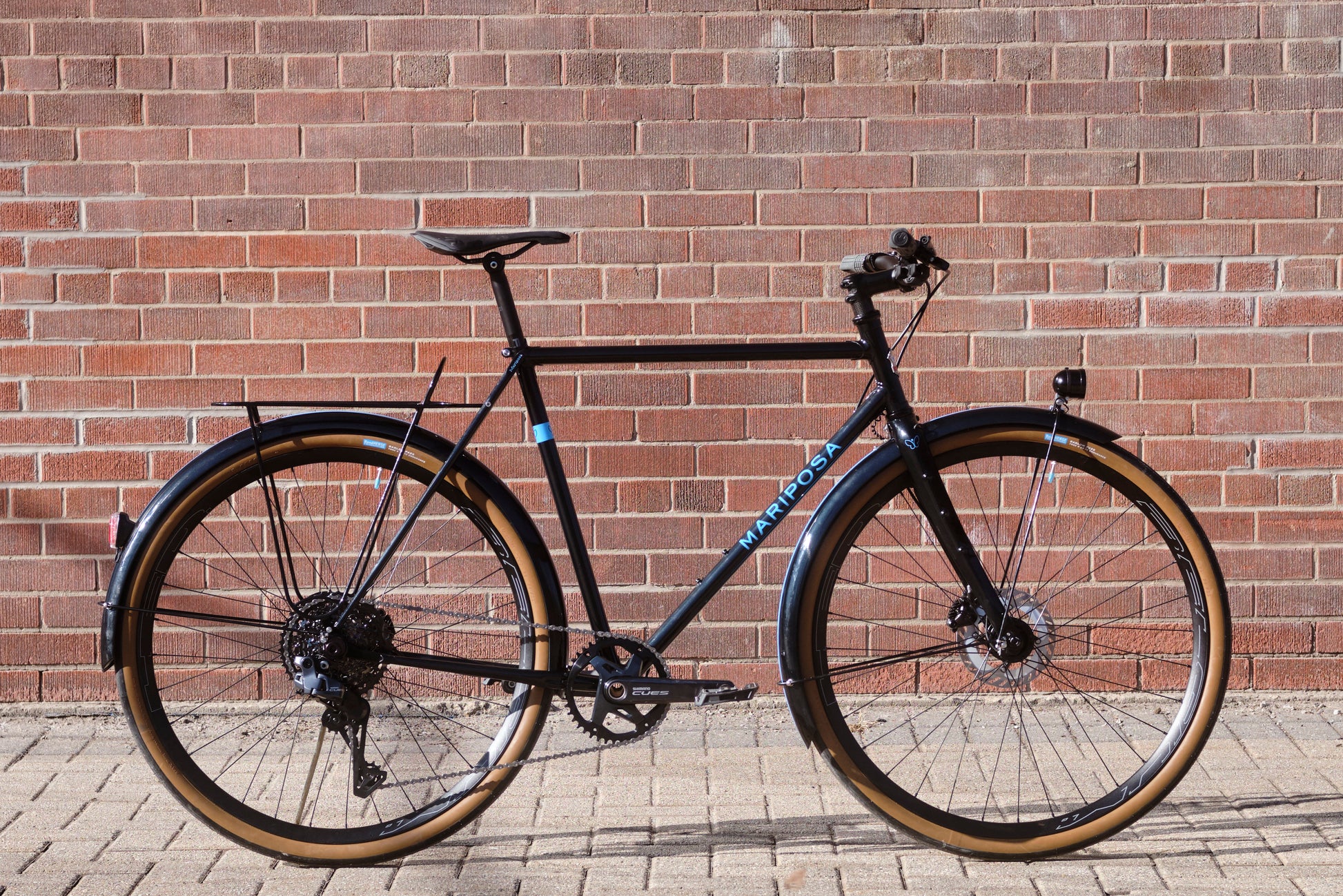 Mariposa City Bicycle with Shimano Cues Q'Auto & Dynamo Lights, Size 55cm