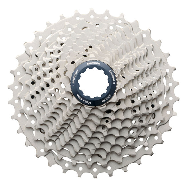 Shimano Ultegra CS-HG800 Cassette - 11 Speed, 11-34t, Silver
