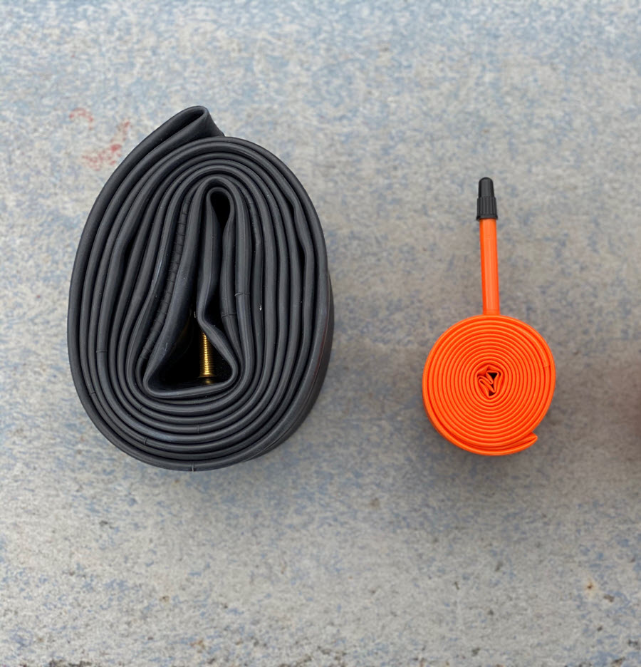 Tubolito S-Tubo CX/Gravel All Tube - 700 x 32-50mm, 42mm Presta Valve, Orange