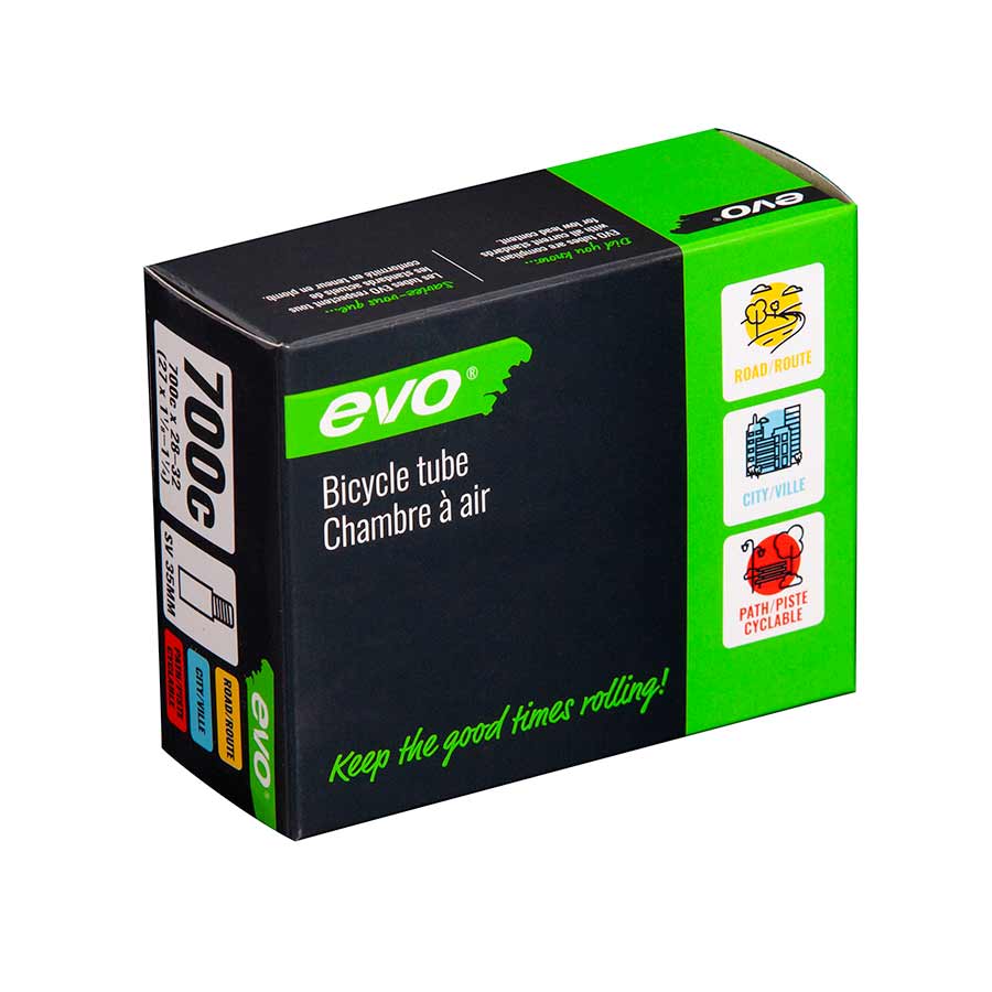EVO, SV, Tube, Schraeder, Length: 48mm, 700C, 28-32C