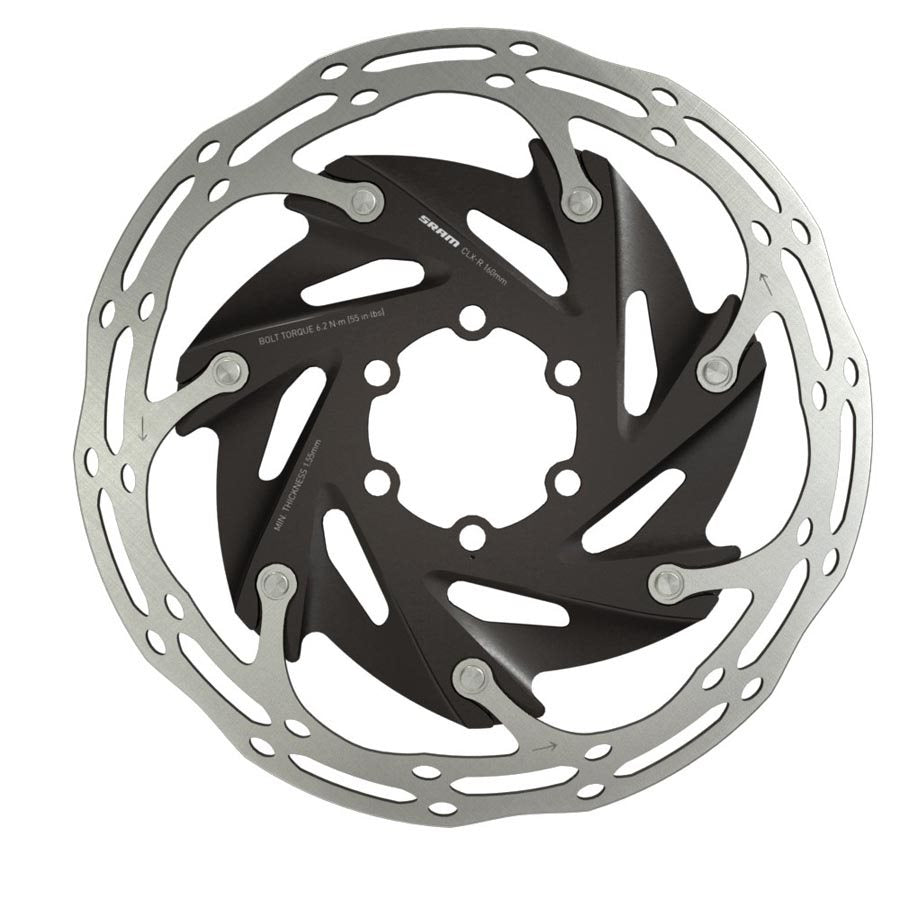 SRAM, Centerline X 6 bolt Rotor, 160mm, ISO 6B