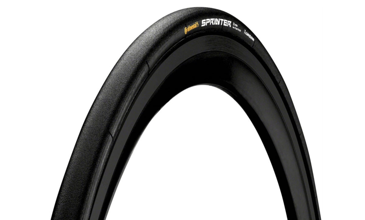 Continental Sprinter Tubular Tire 700c x 25mm Black + Black Chili