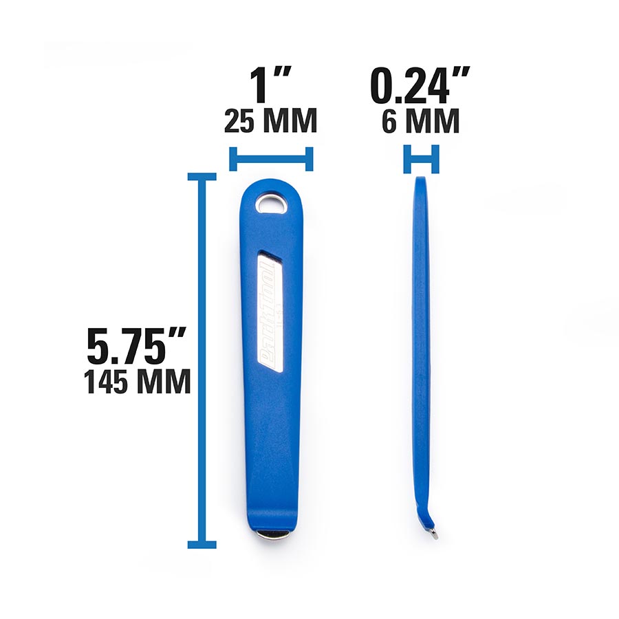 Park Tool Steel Core Tire Levers, TL-6.3, Pair