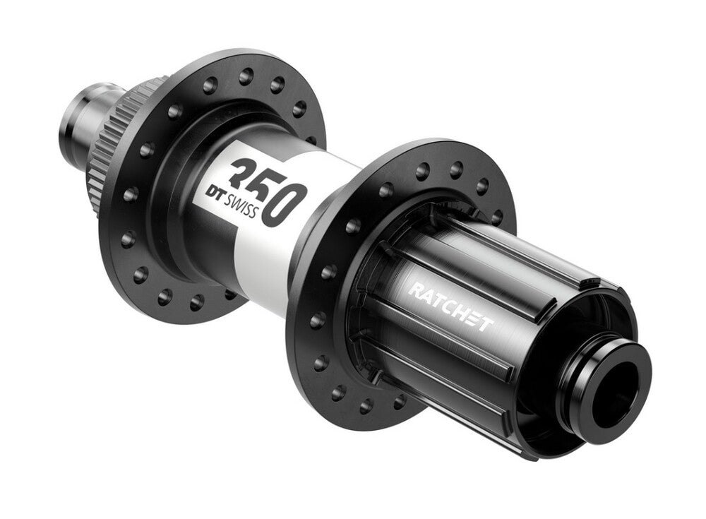DT Swiss 350 Rear Hub - 12 x 142mm, Center-Lock, HG11 Road, Black, 28H, 36pt