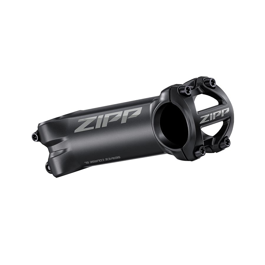 Zipp, Service Course SL, Stem, Diameter: 31.8mm, Length: 90mm, Steerer: 1-1/8'', 6°, Black