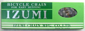 Izumi 1/8" Track Chain, Basic Black