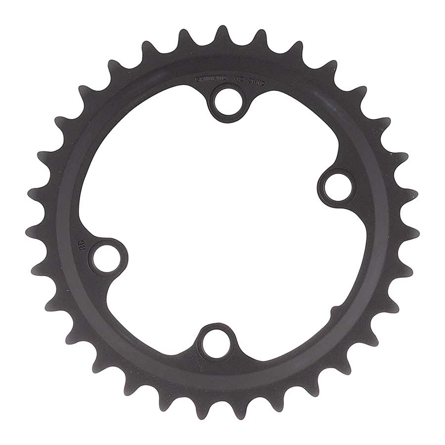 Shimano, GRX FC-RX810 2x11, Chainring, Teeth: 31, Speed: 11, BCD: 80, Bolts: 4, Inner, Aluminum, Black