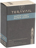 Teravail Superlight Presta Tube - 700C x 20-28, 80mm Valve