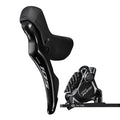 Shimano 105 2 x 12 speed shift / brake lever kit, ST-R7120 / BR-R7170, Road Hydraulic Disc Brake, Rear, Flat mount,