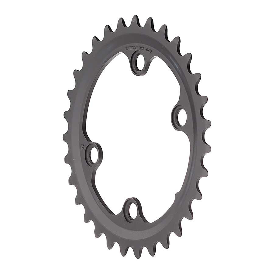 Shimano, GRX FC-RX810 2x11, Chainring, Teeth: 48, Speed: 11, BCD: 110, Bolts: 4, Outer, Aluminum, Black