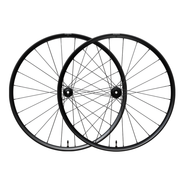 Shimano GRX Alloy Wheelset WH-RX180-700C, Microspline, 12 speed, 12x100/142, Tubeless, Centerlock Disc