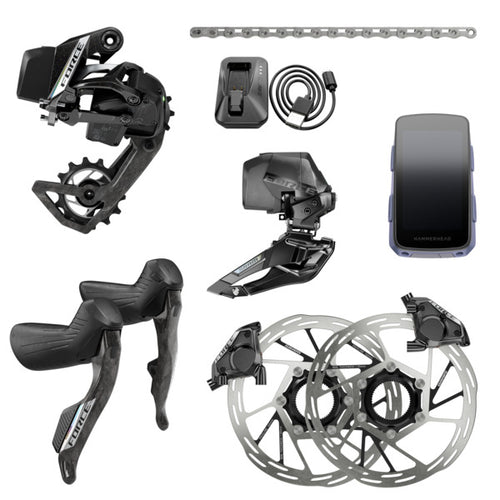 FORCE AXS (E1) 2X GROUPSET WITH HAMMERHEAD KAROO