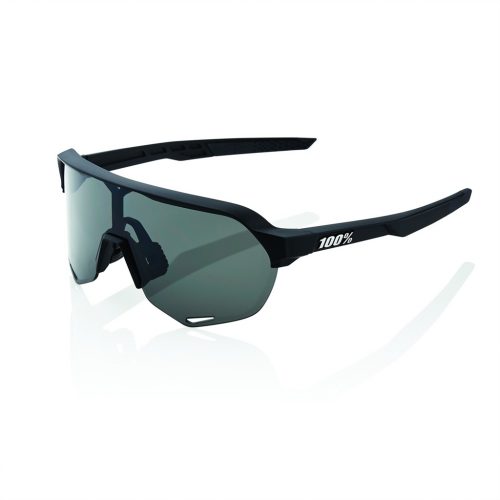 100% S3 - Matte Black - HiPER Blue Multilayer Mirror Lens 