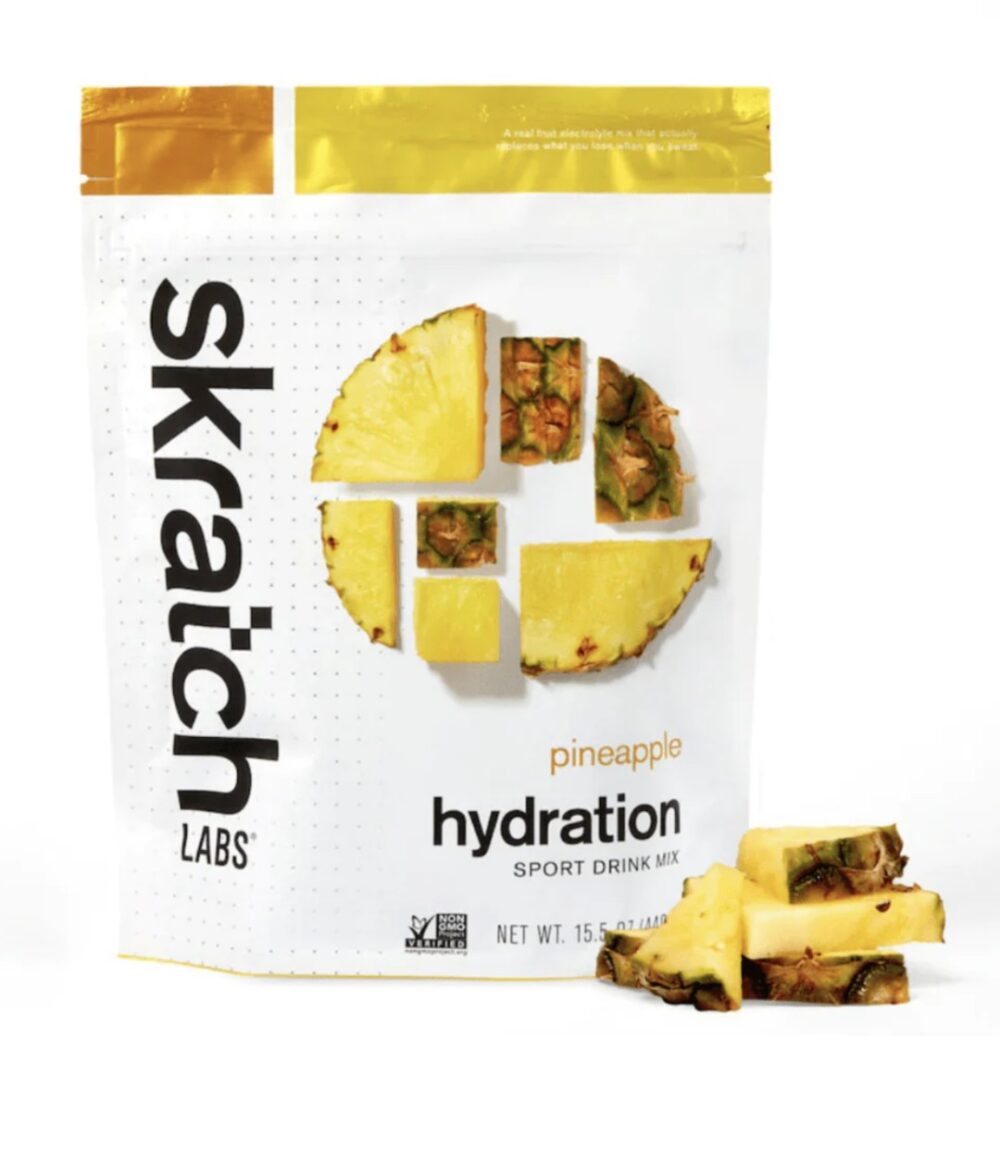 Skratch Labs Hydration Sport Drink Mix - Pineapple, 20-Serving Resealable Pouch